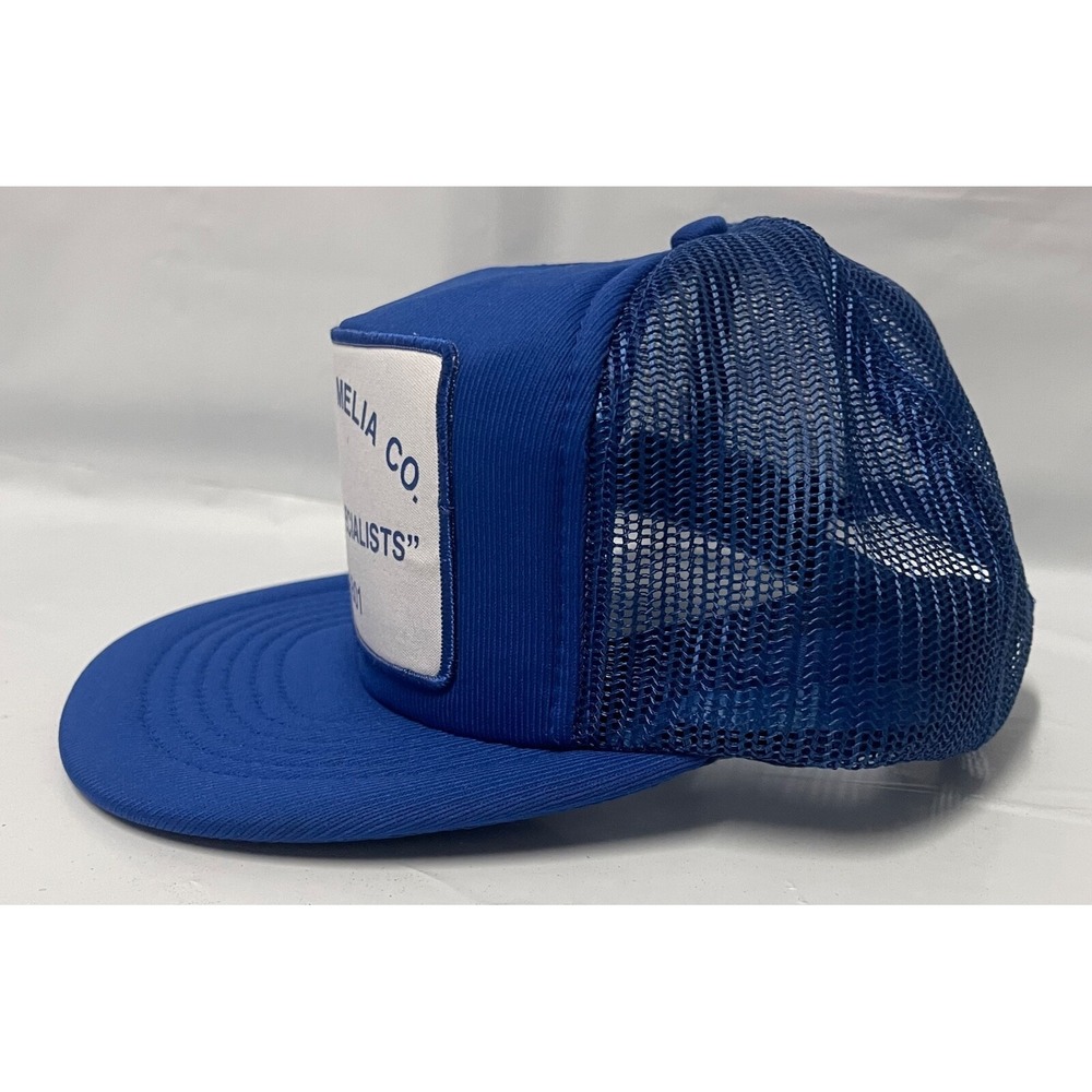 JOHNNIE MELIA CO. MOVING SPECIALISTS CAP HAT VINTAGE BLUE - Picture 3 of 9